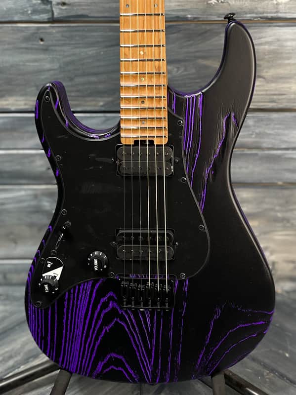 ESP/LTD Left Handed LSN1000HTMPURBLASTLH SN-1000 HT Electric Guitar- Purple Blast image 1