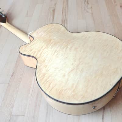 1958 Harmony H62 Espanada Vintage Archtop Electric Guitar w/ Gibson P-13 Pickups 100% Original w/ HC image 12