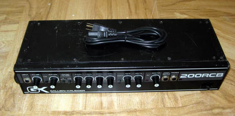 Gallien-Krueger 200RCB ベースアンプ Gallien Krueger 200RCB Bass Amp | Reverb
