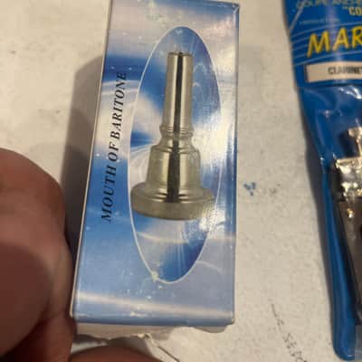 Glarner Trombone Mouthpiece 6 1/2 AL - Silver image 2