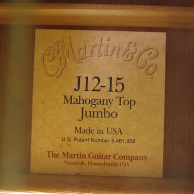 Martin J12-15 2000 Mahogany 12-string guitar image 8