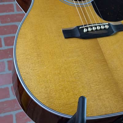 Martin Road Series 000E Retro Plus Granadillo Acoustic-Electric Guitar - Natural Aging Toner image 4
