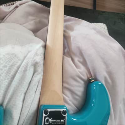 Charvel Pro mod san dimas 1 HH Floyd Rose Seymour Duncan Miami blu image 8