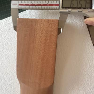 DIY Project 7 String Guitar Mahogany Neck image 4
