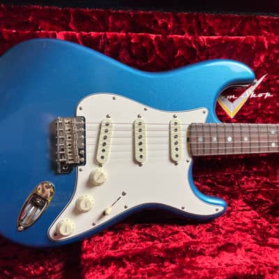 Fender  Custom Shop '66 Strat® Deluxe Closet Classic, Rosewood Fingerboard Aged Lake Placid Blue image 1