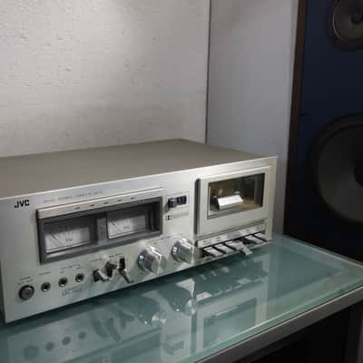 Immagine JVC KD-10 Stereo Cassette Deck - 1978 - platine K7 vintage - silver - 2