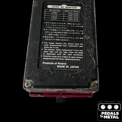 Boss DM-2 Delay (Black Label) 1981 - 1984 - Pink - X18595 image 5