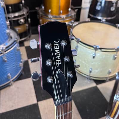 Hamer MONF‑CS‑U The Monaco Singlecut 2010s Cherry Sunburst image 3