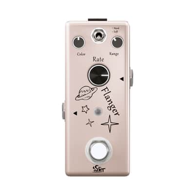 iSET Analog Flanger Pedal for Electric Guitar Bass True Bypass image 1
