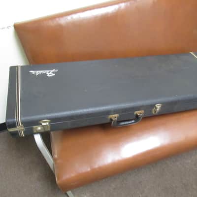 Fender Stratocaster/Telecaster Vintage guitar case LEFT HANDED Early 70's - Black Tolex image 2