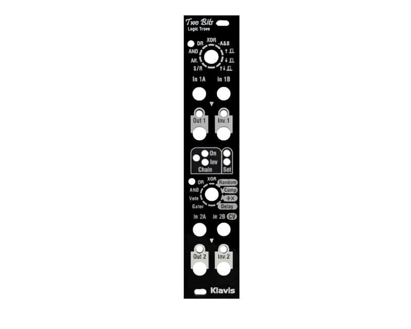 Klavis Panel - Two Bits - Black image 1