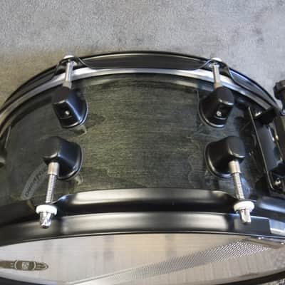 Mapex MPX Maple 14x5.5" Snare...Transparent Black with Black Hardware image 3