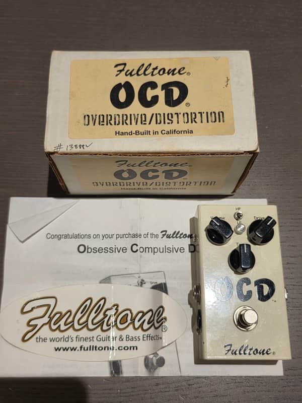 Fulltone OCD V1 Series 3 Obsessive Compulsive Drive Pedal | Reverb