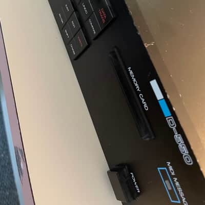 Roland D-550 Vintage Synth Sound Module (Read Description) (Comes With Cord, Eprom, and Halg CD Memory Card Loaded With Patches) image 2