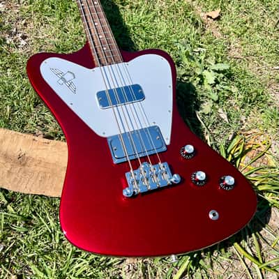 Gibson Non Reverse Thunderbird Bass Guitar 2022 - Sparkling Burgundy image 7