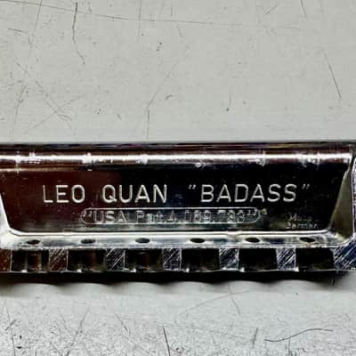 Leo Quan Badass Wrap Around Guitar Bridge - Chrome image 4