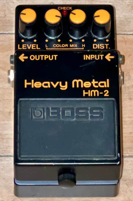 1980's Boss HM-2 Heavy Metal (Black Label) Made in Japan The Grail of The HM-2's it Will Rule your Tone, Ships Fast ! image 1