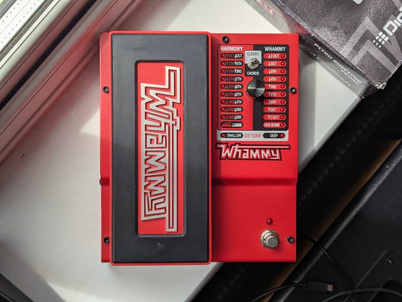 DigiTech Whammy 5 Pitch Shift Pedal 2012 - Present - Red image 1