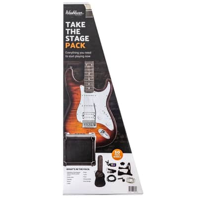 WASHBURN TAKE THE STAGE PACK Complete Beginner Sonomaster Guitar, Amp & Gigbag System image 10