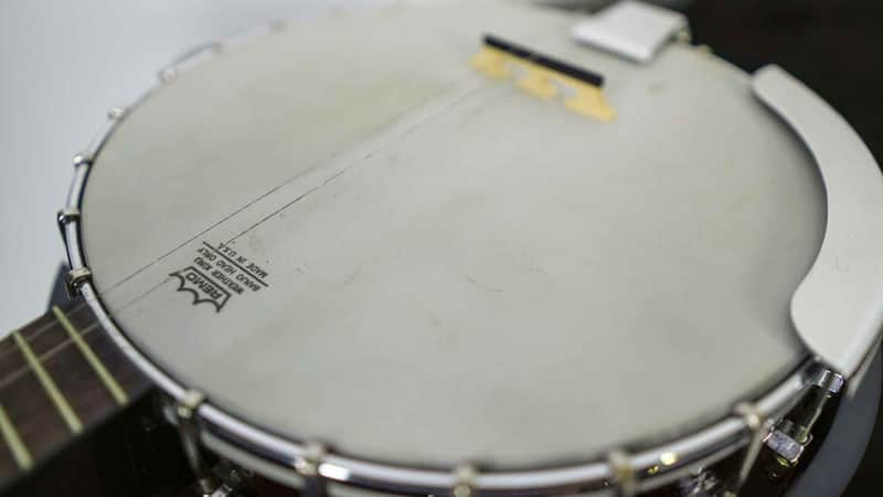 Samick Artist Series Banjo Good for Beginners w/ Hardshell Case + New Strings image 1