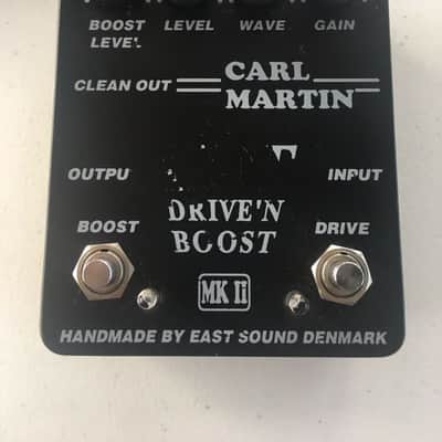 Carl Martin Hot Drive ‘N Boost MKII Overdrive Distortion Guitar Effect Pedal image 2