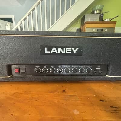 Laney AOR-100 pro tube 100w head 1989 - Black tolex image 2