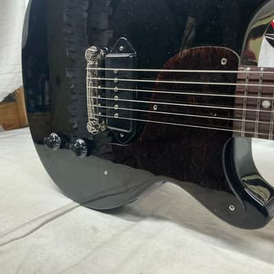 Epiphone Les Paul Junior LP Jr DC Double Cut doublecut Guitar - Ebony image 5