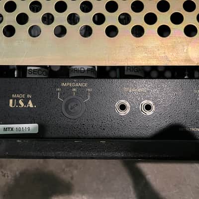 Metaltronix M-1000 100 watt electric guitar amp designed by Lee Jackson image 9