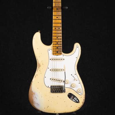 Fender Custom Shop '69 Stratocaster Heavy Relic - Vintage White image 3