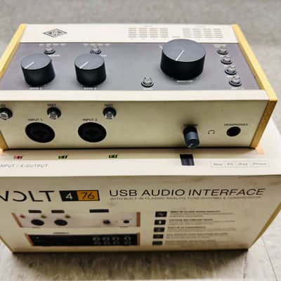 Universal Audio Volt 476 USB-C Audio Interface 2021 - Present - Tan / Gray image 2