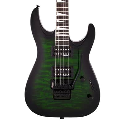 Used Jackson JS32Q JS Series Dinky Arch Top DKA - Trans Green Burst image 1