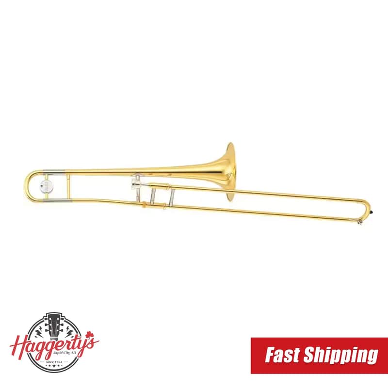 Yamaha YSL-354C Student Trombone - Gold Lacquer image 1