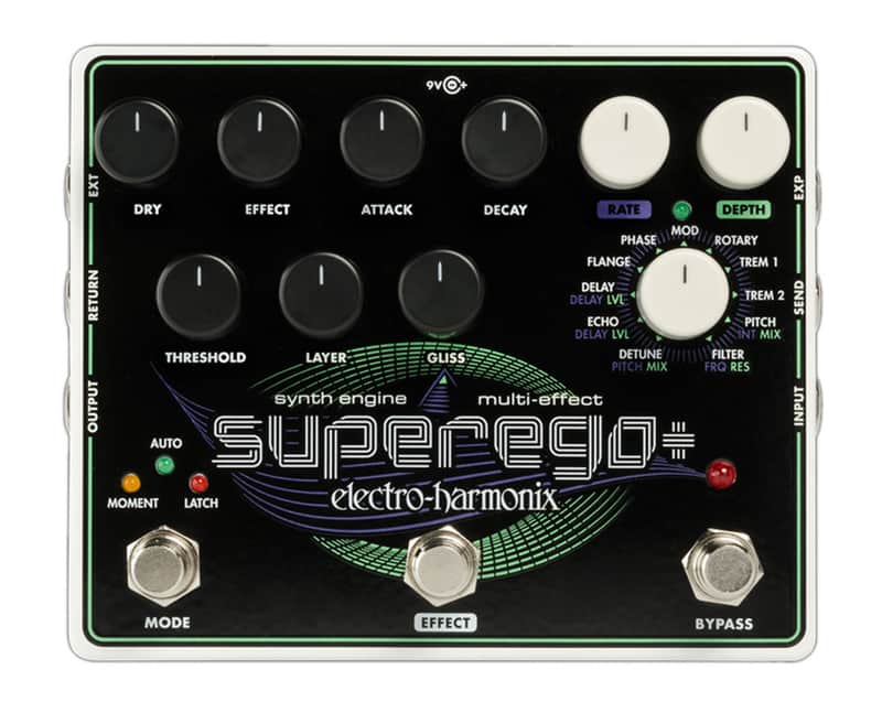 Electro-Harmonix Superego + Super Synth Engine Pedal - Open Box image 1