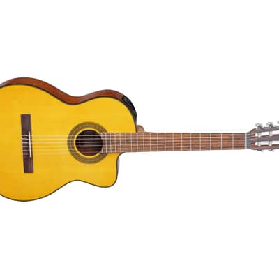 Takamine GC1CE G Series Classical Cutaway w/ Electronics - Natural image 4