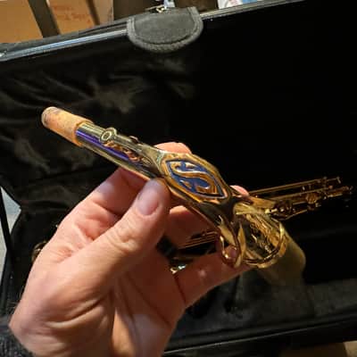 Selmer-Paris Super Action 80 Series II 1990 Alto Saxophone - Gold Laquer image 8