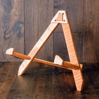 Wooden Guitar Stand Boutique Acoustic Guitar Wood Stand image 2