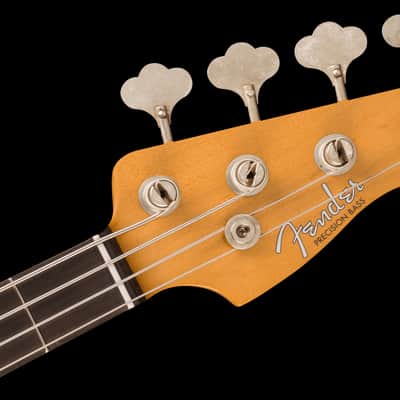 Fender Limited Edition Vintera II Road Worn 60s Precision Bass - Charcoal Frost Metallic image 5