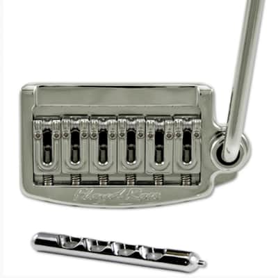 Floyd Rose RT100N Rail Tail Tremolo Fender Stratocaster 6 hole bridge UPgrade Narrow Spacing Chrome image 1