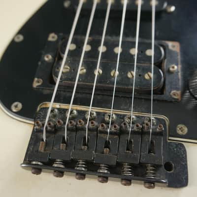 Tokai Super Edition Japan HSS S-Style White Electric Guitar image 12