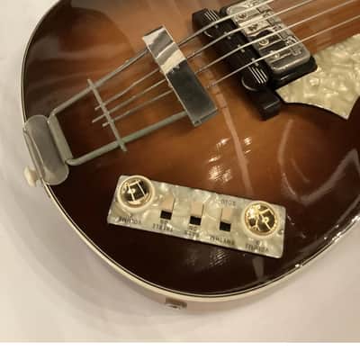 1996 Hofner 500/1 Violin Bass Vintage 63 model w/headstock stamp image 4