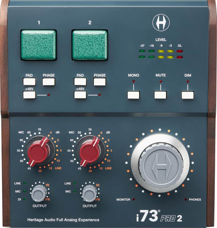 Heritage Audio i73 Pro Edge USB-C Audio Interface image 2
