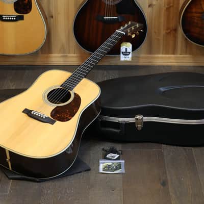 2020 Martin HD-28 Dreadnought Acoustic Guitar Natural + OHSC image 1