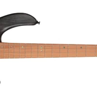 Cort B4 Plus AS RM Bass, Swamp Ash Body, Roasted Maple Fingerboard, 5-pc Neck, Burgandy Red image 2