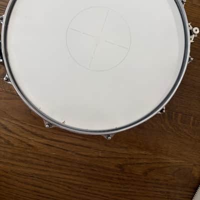 Pearl Free Floating maple snare drum 3.5"x14" natural lacquer - Brass image 7