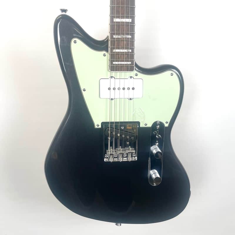 Squier Limited Edition Paranormal Offset Telecaster SJ - Charcoal Frost Metallic image 1