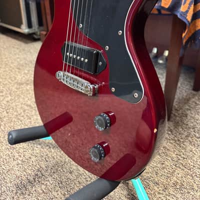 Epiphone Les Paul Junior Double Cut DC 1997 Cherry Japan image 2
