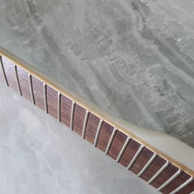 LOADED Ibanez Neck JBM10FX - Pearl White Matte w/ Magnum GOLD image 9