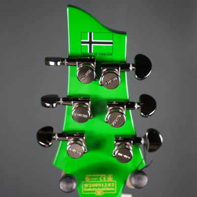 Schecter Kenny Hickey C-1 Electric Guitar w/ Sustainiac - Steele Green (221) image 12