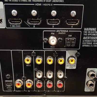 Yamaha Yamaha RX-V581 Network AV Receiver 2015 - Black metal image 9