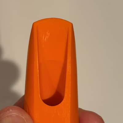 Syos  Alto Saxophone Lava Orange 7 top opening  2020-2023 - Spark image 7